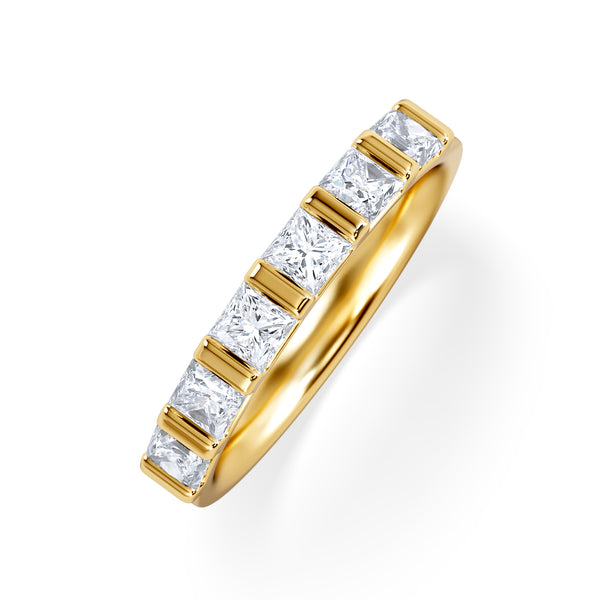 OLIVIA 18K Gold Diamond ETERNITY RING 1.00CT G/VS